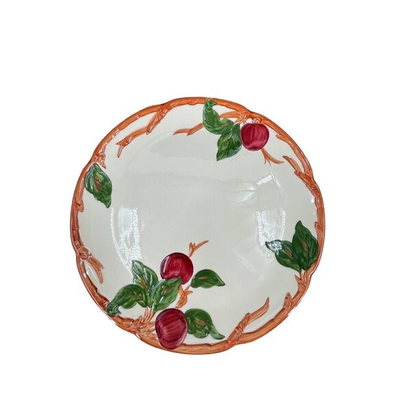 Franciscan Apple Earthenware Hand-Painted Ceramic Fruit Bowl Apple Design - Picture 1 of 7
